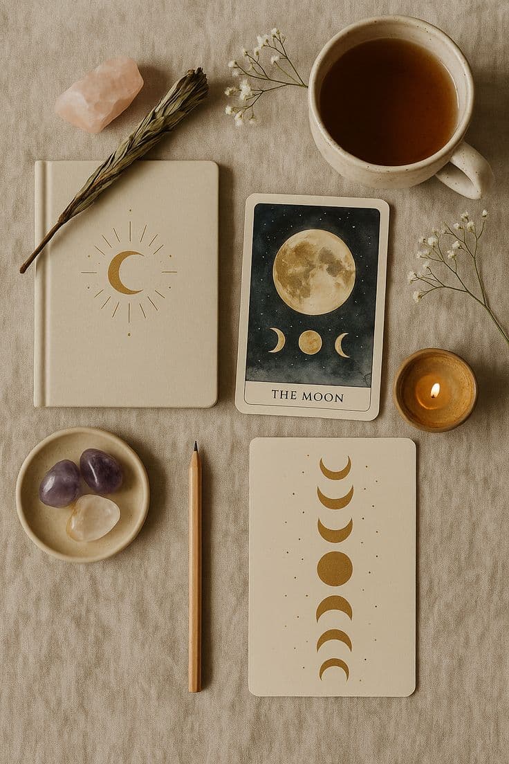 Cercle de Lune dans les bois